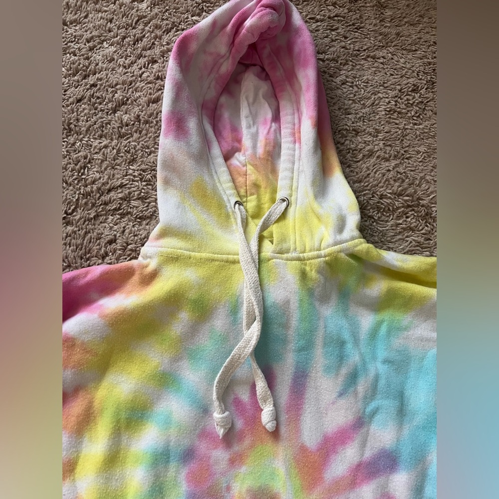 🍬Jill & Ally🍬 Colorful Tie-Dye Hoodie and Sweatpants Set. Size L - Picture 3 of 5